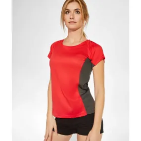 Camiseta técnica bicolor Shanghai Woman - Roly