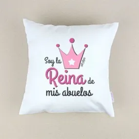 Cojín bebé La Reina de mis Abuelos