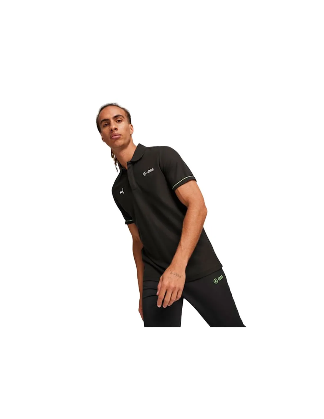Polo Puma MAPF1 Negro Hombre