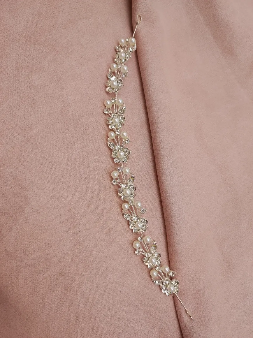 Tocado Tiara Corona Novia Quinceañera Primera Comunion