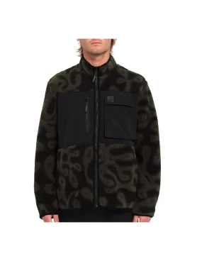 VOLCOM FA ZEPHYR STORM STONE ZIP PRT PRINT
