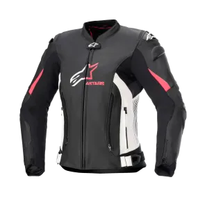 Women Stella GP Plus V4 Leather Jacket